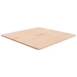 vidaXL Blat de masă pătrat, 80x80x1,5 cm, lemn masiv stejar netratat