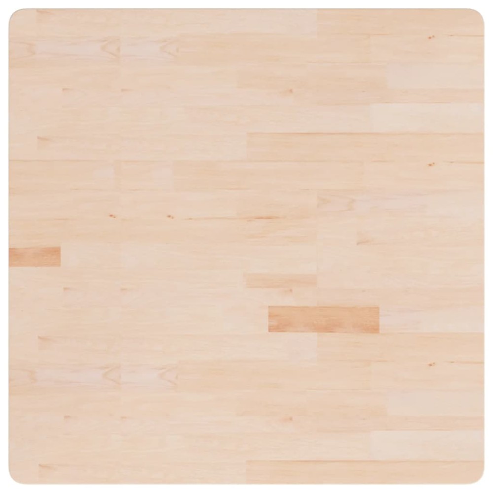vidaXL Blat de masă pătrat, 90x90x1,5cm, lemn masiv stejar netratat