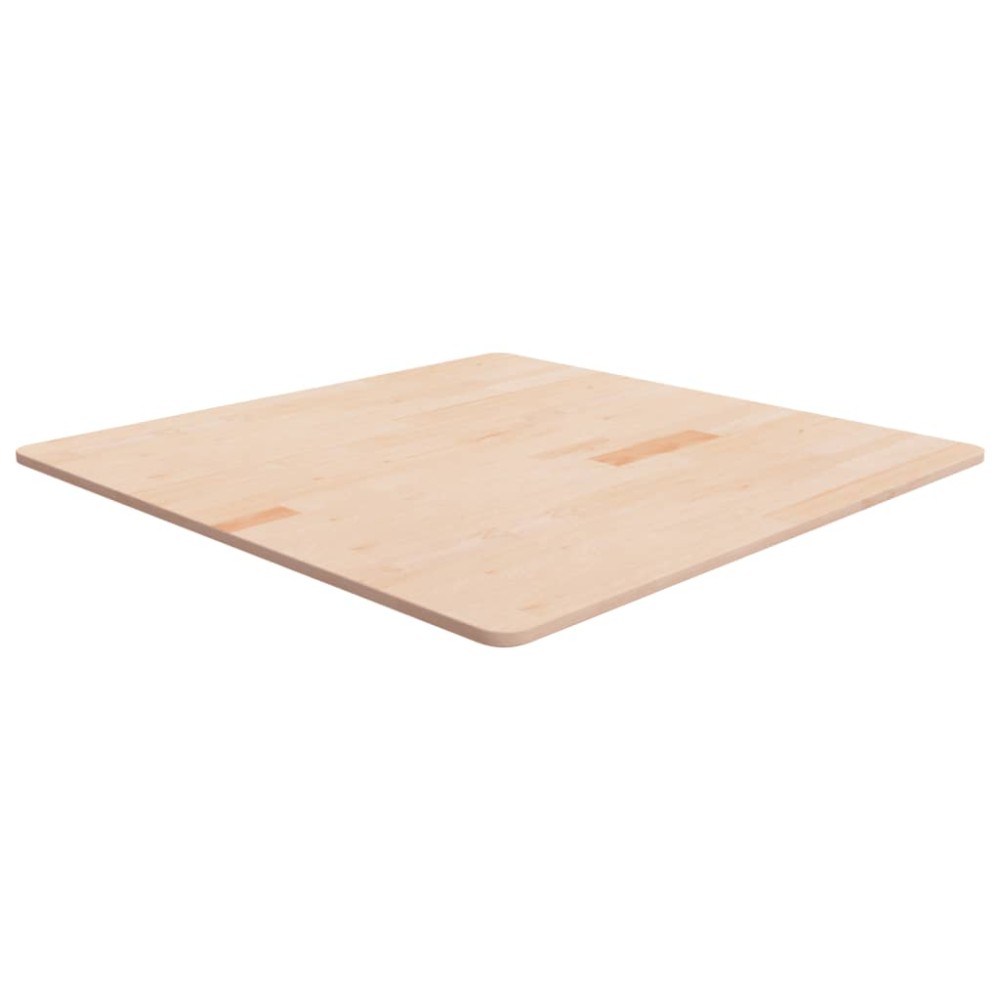 vidaXL Blat de masă pătrat, 90x90x1,5cm, lemn masiv stejar netratat