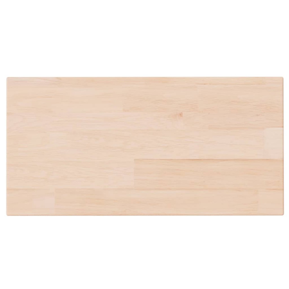 vidaXL Poliță, 40x20x1,5 cm, lemn masiv de stejar netratat