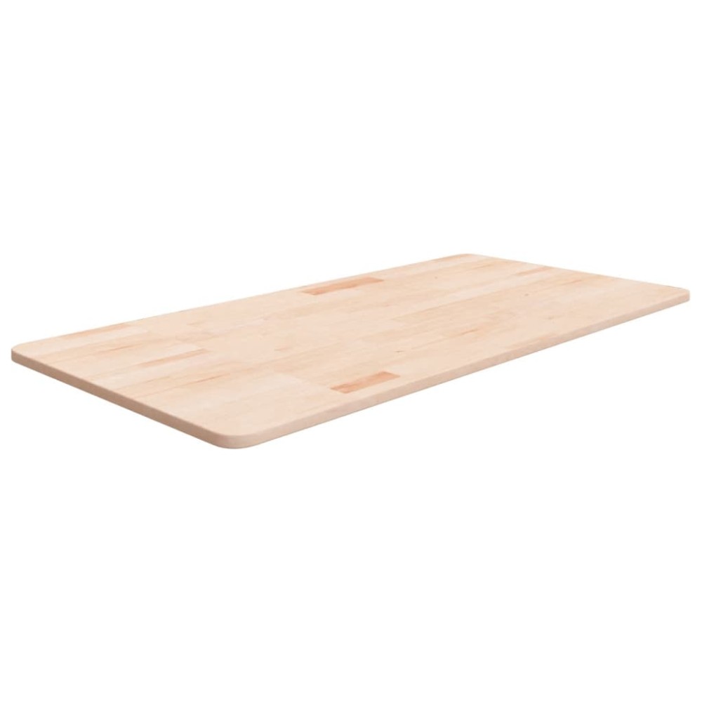 vidaXL Blat de baie, 100x50x1,5 cm, lemn masiv netratat