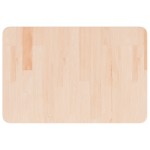 vidaXL Blat de baie, 60x40x1,5 cm, lemn masiv netratat vidaXL Blat de baie, 60x40x1,5 cm, lemn masiv netratat