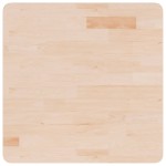 vidaXL Blat de masă pătrat, 60x60x2,5 cm, lemn masiv stejar netratat