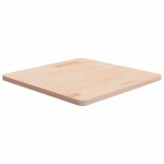 vidaXL Blat de masă pătrat, 60x60x2,5 cm, lemn masiv stejar netratat