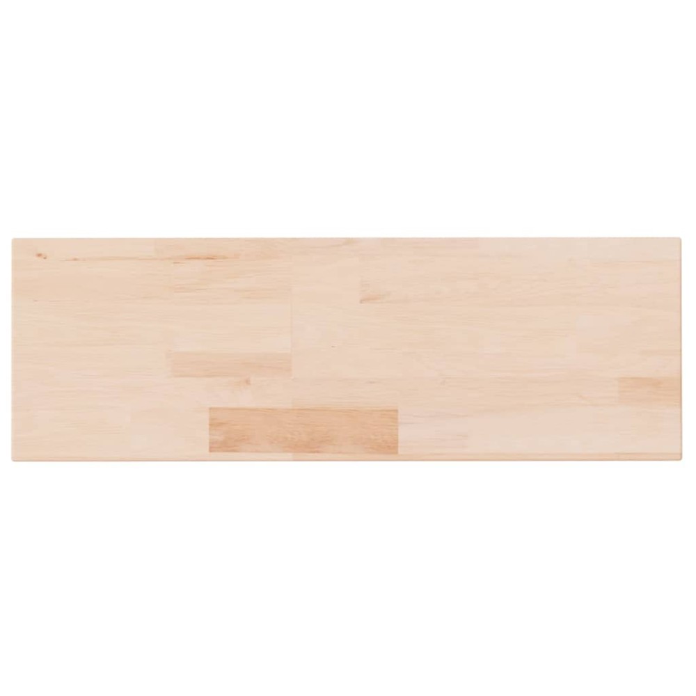vidaXL Poliță, 60x20x2,5 cm, lemn masiv de stejar netratat