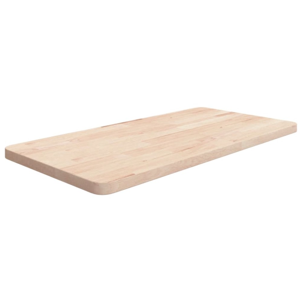 vidaXL Blat de baie, 80x40x2,5 cm, lemn masiv netratat