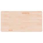 vidaXL Blat de baie, 100x50x2,5 cm, lemn masiv netratat vidaXL Blat de baie, 100x50x2,5 cm, lemn masiv netratat