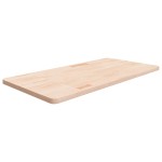 vidaXL Blat de baie, 100x50x2,5 cm, lemn masiv netratat vidaXL Blat de baie, 100x50x2,5 cm, lemn masiv netratat
