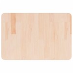 vidaXL Blat de baie, 60x40x2,5 cm, lemn masiv netratat vidaXL Blat de baie, 60x40x2,5 cm, lemn masiv netratat