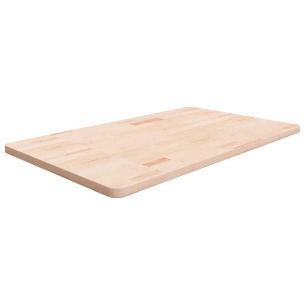 vidaXL Blat de baie, 100x60x2,5 cm, lemn masiv netratat