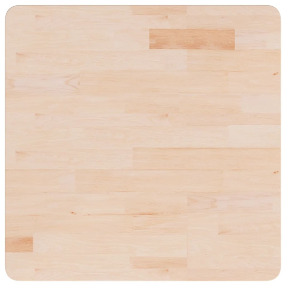 vidaXL Blat de masă pătrat, 60x60x4 cm, lemn masiv stejar netratat