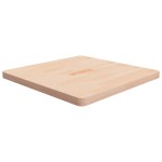 vidaXL Blat de masă pătrat, 70x70x4 cm, lemn masiv stejar netratat