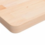 vidaXL Blat de masă pătrat, 80x80x4 cm, lemn masiv stejar netratat