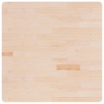 vidaXL Blat de masă pătrat, 90x90x4 cm, lemn masiv stejar netratat