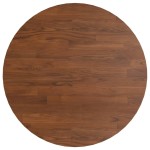 vidaXL Blat de masă rotund maro închis Ø40x1,5 cm lemn stejar tratat
