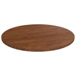 vidaXL Blat de masă rotund maro închis Ø50x1,5 cm lemn stejar tratat