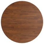 vidaXL Blat de masă rotund maro închis Ø80x1,5 cm lemn stejar tratat vidaXL Blat de masă rotund maro închis Ø80x1,5 cm lemn stejar tratat