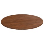 vidaXL Blat de masă rotund maro închis Ø90x1,5 cm lemn stejar tratat vidaXL Blat de masă rotund maro închis Ø90x1,5 cm lemn stejar tratat