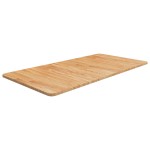 vidaXL Blat de baie, maro deschis, 100x50x1,5 cm, lemn masiv tratat vidaXL Blat de baie, maro deschis, 100x50x1,5 cm, lemn masiv tratat