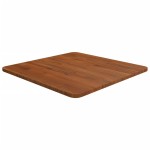 vidaXL Blat de masă pătrat maro închis 50x50x1,5 cm lemn stejar tratat
