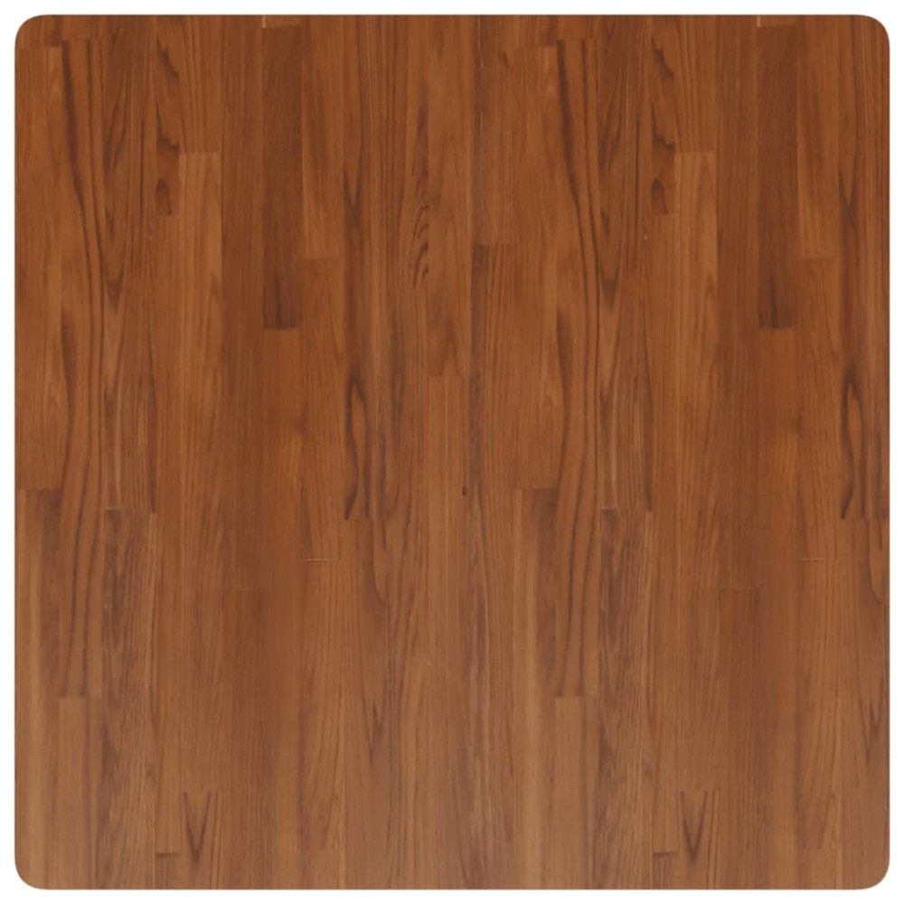 vidaXL Blat de masă pătrat maro închis 90x90x1,5 cm lemn stejar tratat