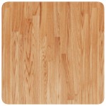 vidaXL Blat masă pătrat maro deschis 50x50x2,5cm lemn stejar tratat