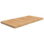 vidaXL Blat de baie, maro deschis, 80x40x2,5 cm, lemn masiv tratat vidaXL Blat de baie, maro deschis, 80x40x2,5 cm, lemn masiv tratat