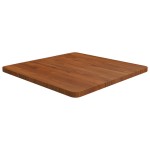 vidaXL Blat de masă pătrat maro închis 60x60x2,5 cm lemn stejar tratat vidaXL Blat de masă pătrat maro închis 60x60x2,5 cm lemn stejar tratat