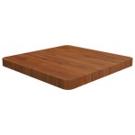 vidaXL Blat de masă pătrat maro închis 50x50x4 cm lemn stejar tratat vidaXL Blat de masă pătrat maro închis 50x50x4 cm lemn stejar tratat