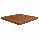 vidaXL Blat de masă pătrat maro închis 80x80x4 cm lemn stejar tratat vidaXL Blat de masă pătrat maro închis 80x80x4 cm lemn stejar tratat