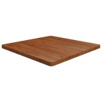 vidaXL Blat de masă pătrat maro închis 90x90x4 cm lemn stejar tratat vidaXL Blat de masă pătrat maro închis 90x90x4 cm lemn stejar tratat