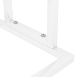 vidaXL Suport de prosoape autonom, alb, 48x24x78,5 cm, fier vidaXL Suport de prosoape autonom, alb, 48x24x78,5 cm, fier