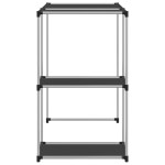 vidaXL Raft peste mașina de spălat, negru, 87x55x90,5 cm, fier vidaXL Raft peste mașina de spălat, negru, 87x55x90,5 cm, fier