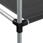 vidaXL Raft peste mașina de spălat, negru, 87x55x90,5 cm, fier vidaXL Raft peste mașina de spălat, negru, 87x55x90,5 cm, fier