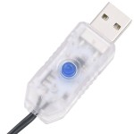 vidaXL Instalație cu 150 LED-uri, multicolor pastel, 15 m, PVC vidaXL Instalație cu 150 LED-uri, multicolor pastel, 15 m, PVC