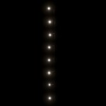 vidaXL Instalație cu 300 LED-uri, alb rece, 30 m, PVC vidaXL Instalație cu 300 LED-uri, alb rece, 30 m, PVC