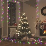 vidaXL Instalație cu 300 LED-uri, pastel multicolor, 30 m, PVC vidaXL Instalație cu 300 LED-uri, pastel multicolor, 30 m, PVC