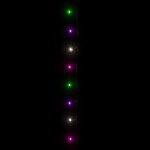 vidaXL Instalație cu 300 LED-uri, pastel multicolor, 30 m, PVC vidaXL Instalație cu 300 LED-uri, pastel multicolor, 30 m, PVC