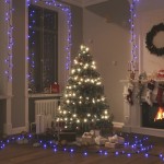 vidaXL Instalație cu 2000 LED-uri, albastru, 200 m, PVC vidaXL Instalație cu 2000 LED-uri, albastru, 200 m, PVC
