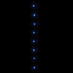 vidaXL Instalație cu 2000 LED-uri, albastru, 200 m, PVC vidaXL Instalație cu 2000 LED-uri, albastru, 200 m, PVC