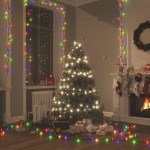 vidaXL Instalație cu 2000 LED-uri, multicolor, 200 m, PVC vidaXL Instalație cu 2000 LED-uri, multicolor, 200 m, PVC
