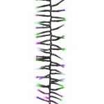vidaXL Instalație tip cluster 400 LED-uri multicolor pastel 7,4 m PVC vidaXL Instalație tip cluster 400 LED-uri multicolor pastel 7,4 m PVC