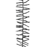 vidaXL Instalație tip cluster cu 1000 LED-uri, alb cald, 11 m, PVC