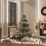 vidaXL Instalație tip cluster cu 1000 LED-uri, alb rece, 11 m, PVC vidaXL Instalație tip cluster cu 1000 LED-uri, alb rece, 11 m, PVC