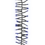 vidaXL Instalație tip cluster cu 1000 LED-uri, albastru, 11 m, PVC