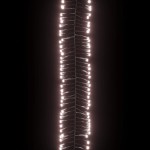 vidaXL Instalație tip cluster cu 2000 LED-uri, alb cald, 17 m, PVC vidaXL Instalație tip cluster cu 2000 LED-uri, alb cald, 17 m, PVC