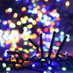 vidaXL Instalație cluster cu 3000 LED-uri, multicolor, 23 m, PVC vidaXL Instalație cluster cu 3000 LED-uri, multicolor, 23 m, PVC