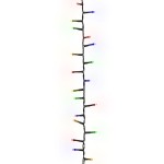 vidaXL Instalație compactă cu 400 LED-uri, multicolor, 13 m, PVC vidaXL Instalație compactă cu 400 LED-uri, multicolor, 13 m, PVC