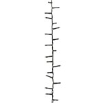 vidaXL Instalație compactă cu 400 LED-uri, pastel multicolor, 13 m PVC