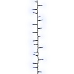 vidaXL Instalație compactă cu 1000 LED-uri, albastru, 25 m, PVC